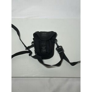 Denali Compact camera shoulder / belt case Black Removable Straps SMALL Pre-Own